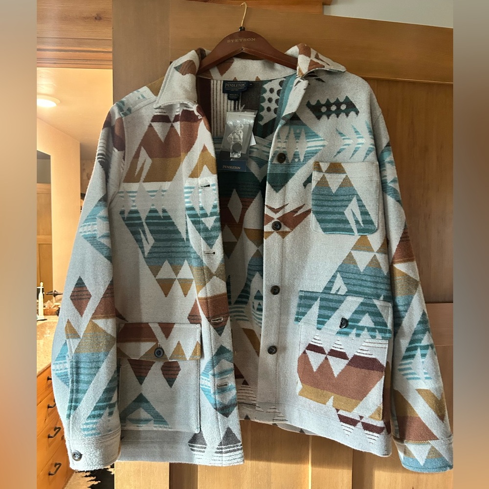 Pendleton Blanket Jacket wool Pacific Crest